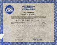 ase mechanics certification