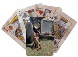 Junkyard Dog playing cards