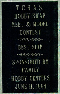 best ship model awards